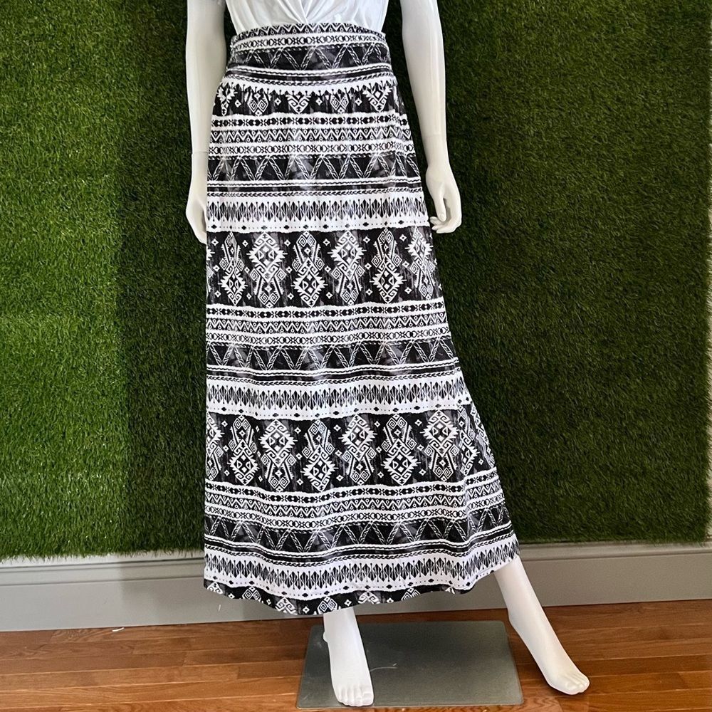 Joe B Knit Tribal Maxi Skirt
